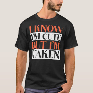 Camiseta Desculpe, eu sou o Namorado, Namorada tirado Casai