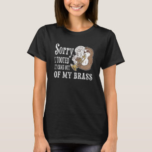 Camiseta Desculpe, Eu Tirei-O Do Meu Pé Engraçado
