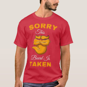 Camiseta Desculpe homens, esta barba foi tirada 2