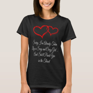 Camiseta Desculpe Já Estou Ocupado Humor Dia Dos Namorados