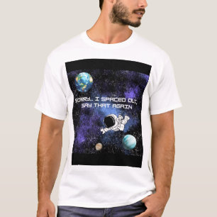 Camiseta Desculpe-me por ter saído