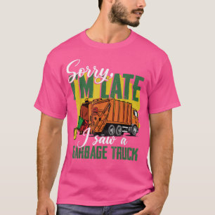 Camiseta Desculpe-me por ter visto um homem de lixo de cami