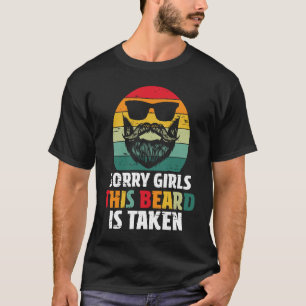 Camiseta Desculpe Meninas Esta Barba É Tirada Dia de os nam