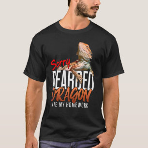Camiseta Desculpe Meu Dragão Carbusto Comi Meu Lizard De Ca