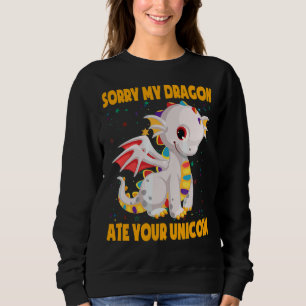 Camiseta Desculpe, Meu Dragão Comeu Seu Dragão Simples