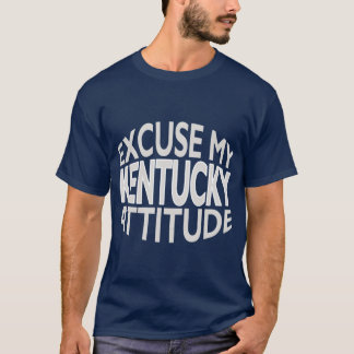 Camiseta Desculpe Meu Orgulho de Estado Engraçado de Atitud