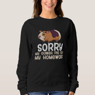 Camiseta Desculpe Meu Porco De Guiné Comeu Minha Casa Ani