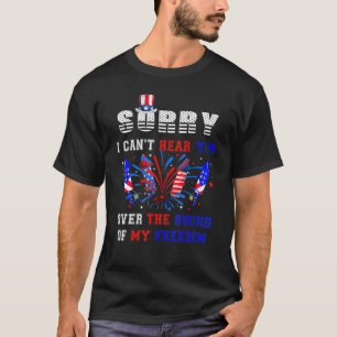 Camiseta Desculpe Não Consigo Ouvir-Te Pelo Som Da Minha Li