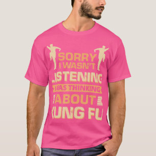 Camiseta Desculpe Não Estar Ouvindo Que Estava Pensando Sob
