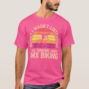 Camiseta Desculpe Não Estar Ouvindo Que Estava Pensando Sob