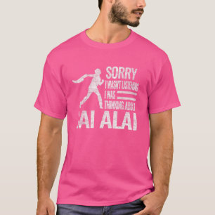 Camiseta Desculpe, não estava ouvindo, estava pensando em J