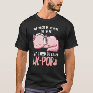 Camiseta Desculpe, não estava ouvindo o K Pop Coreia do Sul