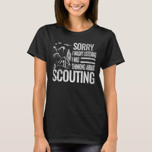 Camiseta Desculpe, não estava retro a escutar o garoto anda