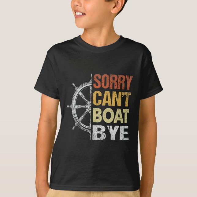 Camiseta Desculpe Não Pode Navegar Adeus (Frente)