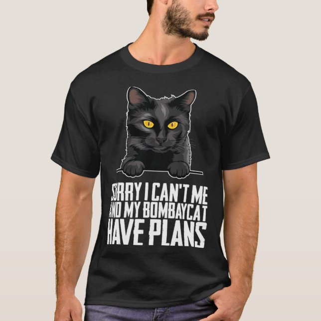Camiseta Desculpe, não posso e meu bombardeiro tem planos (Frente)