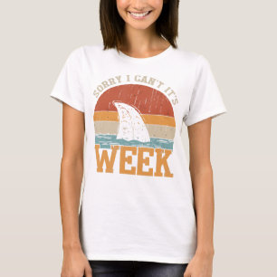Camiseta Desculpe, não posso... é semana de presentes de 