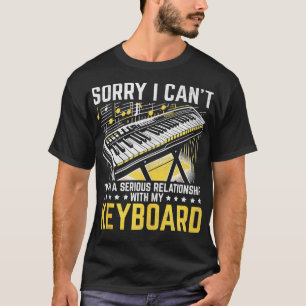 Camiseta Desculpe, Não Posso Estar Em Um Relacionamento Sér