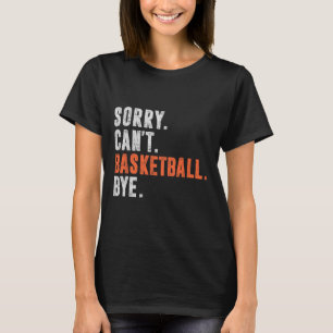 Camiseta Desculpe Não Posso Ficar Adeus Divertido Vintage R