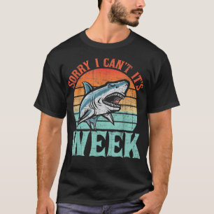 Camiseta Desculpe, não posso... o biólogo marinho inventa s