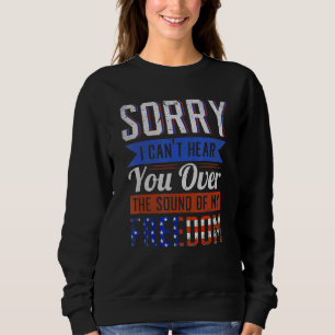 Camiseta Desculpe, não posso ouvi-lo pelo som da minha libe