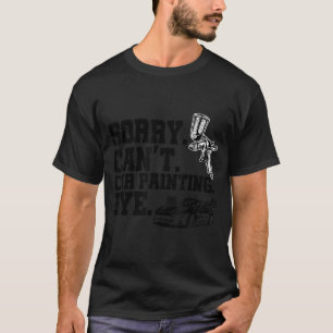 Camiseta Desculpe, não posso pintar o carro, Artisti, Traba