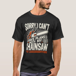 Camiseta Desculpe, não posso. Tenho planos com minha motoss
