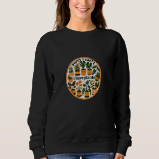 Camiseta Desculpe, não posso ter a ilustração de Plantas