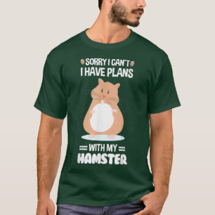 Camiseta Desculpe, não posso ter planos com meu dono de ha