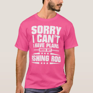 Camiseta Desculpe, Não Posso Ter Planos Com Minha Arma De P