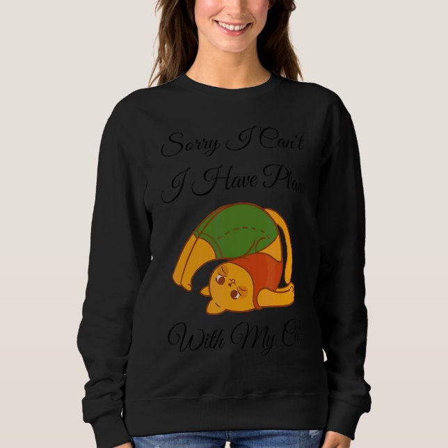 Camiseta Desculpe, não posso ter planos com minha fonte de  (Frente)