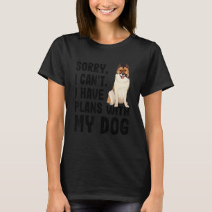 Camiseta Desculpe, Não Posso Ter Planos Com Minha Ovelha Is