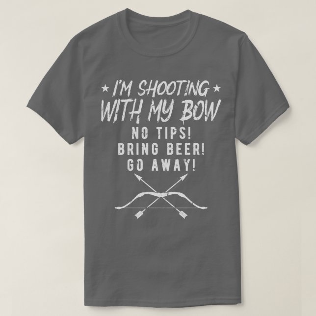Camiseta Desculpe Não Ter Planos Com Meu Arco Caçando Arque (Frente do Design)
