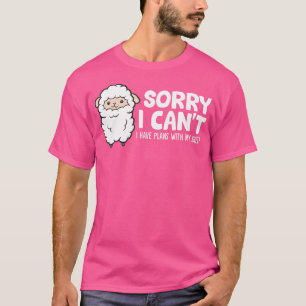 Camiseta Desculpe Não Ter Planos Com Minha Ovelha
