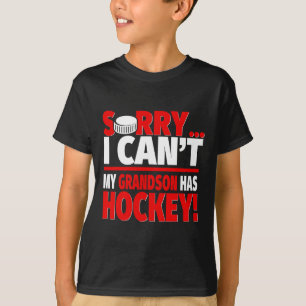 Camiseta Desculpe Neto Tem Hóquei - Avó ou Vovó de Hóquei