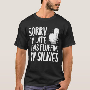 Camiseta Desculpe o atraso Estava ajeitando minhas penas da