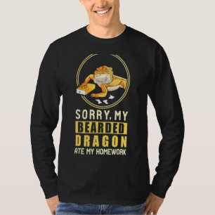 Camiseta Desculpe O Meu Dragão De Mangueira Comeu O Meu Tra