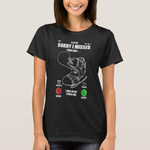Camiseta Desculpe, Perdi Sua Ligação Pesca Pescador 10