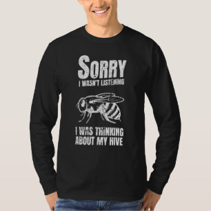 Camiseta Desculpe Por Ter Ouvido A Apicultura.