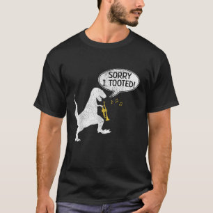 Camiseta Desculpe por ter tocado na Banda de Marcha do Dino