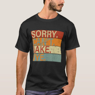 Camiseta Desculpe, posso Lago Bye