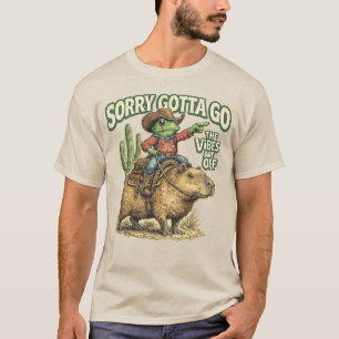 Camiseta Desculpe, Preciso Ir, Velho Sapo Capivara, Diverti