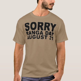 Camiseta Desculpe Ranga Dia 3