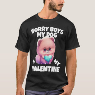 Camiseta Desculpe Rapazes Meu Cachorro É Meu Cachorro Namor