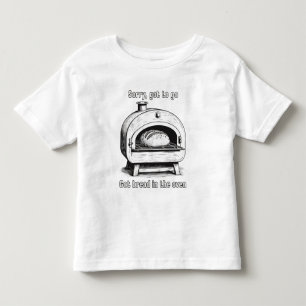 Camiseta Desculpe, sem tempo, tenho pão no forno
