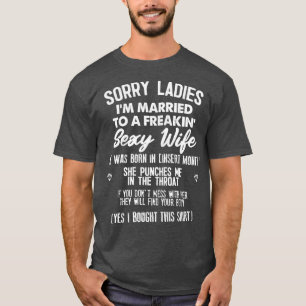 Camiseta Desculpe Senhoras Hus MemeShirt Humorosa
