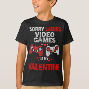 Camiseta Desculpe Senhoras Video Games É Meu Namorado