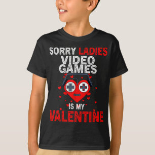 Camiseta Desculpe Senhoras Video Games É Meu Namorado