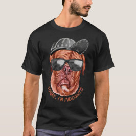 Camiseta DESCULPE, SOU INDOGNITO (Mastiff Francês), cachorr