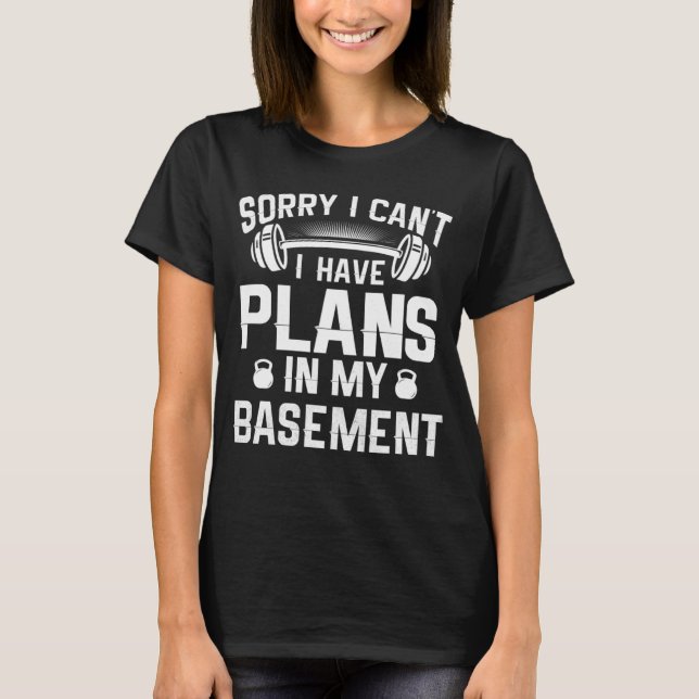 Camiseta Desculpe, Tenho Planos No Meu Quartel-General. (Frente)