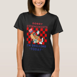 Camiseta Desculpem comunistas que estou a Griling Hoje Cami